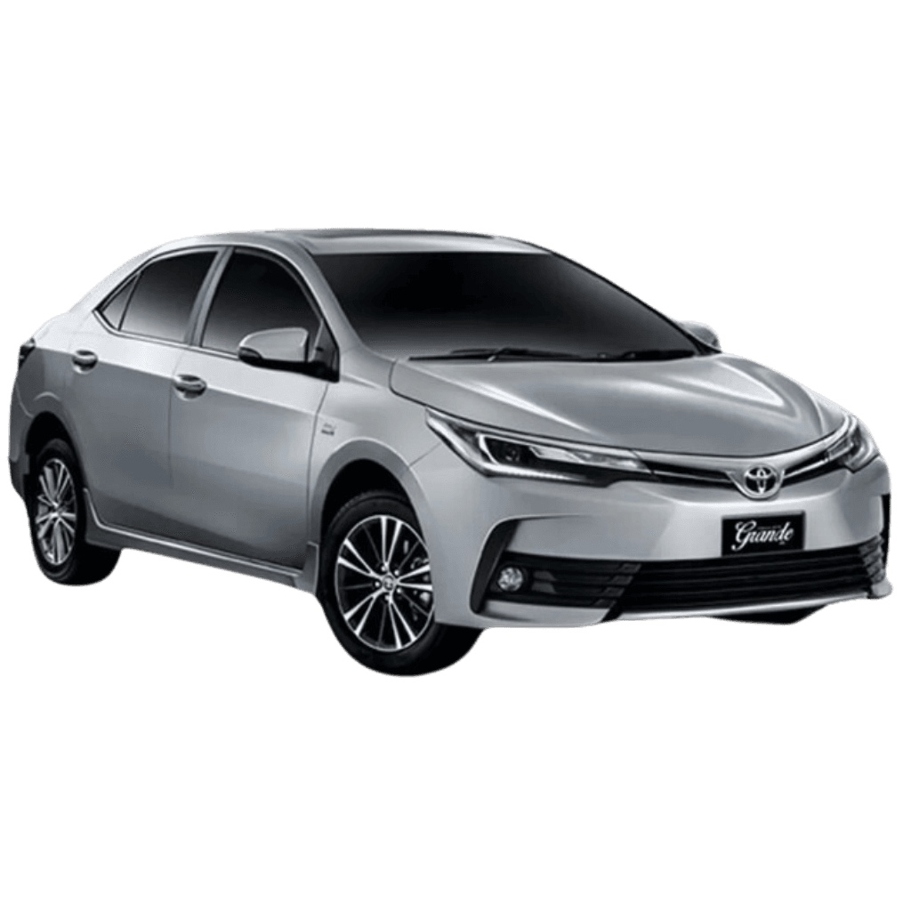 Toyota Grande rent a car in karachi