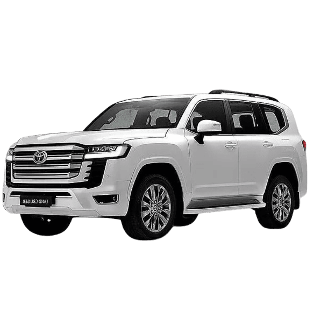 land Cruiser for rent a car in karachi