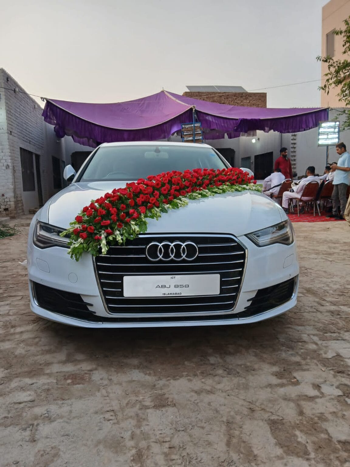 rent a car for wedding in islamabad
